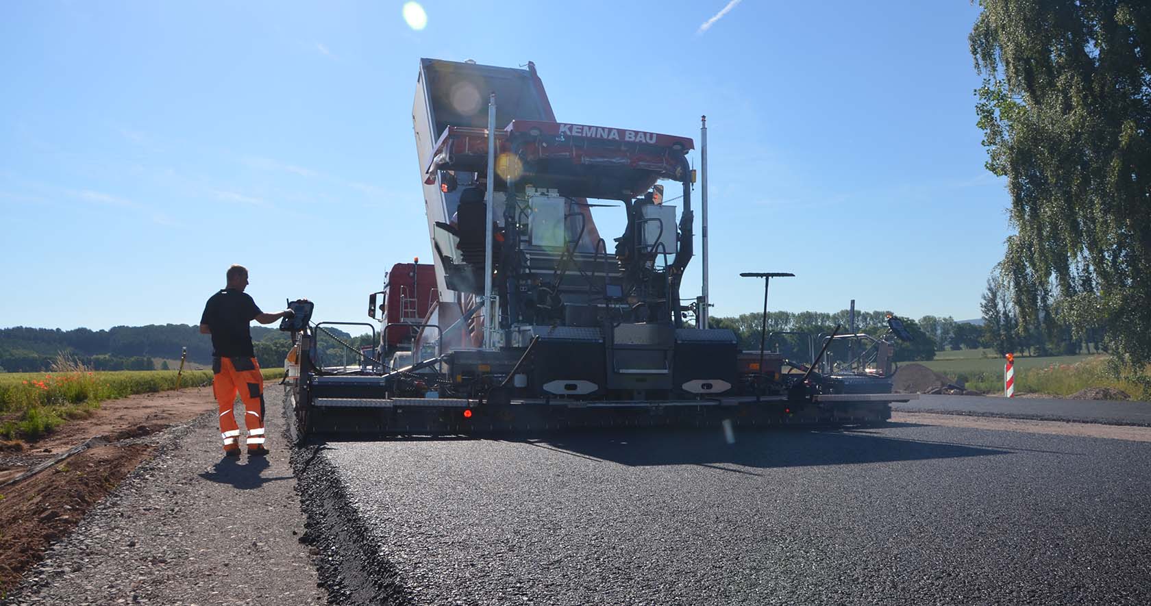 Dams Paving Finishing Compaction